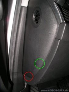 Fahrerfußraumverkleidung