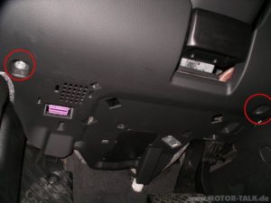 Fahrerfußraumverkleidung