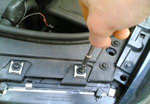 Scheinwerfer ausbauen vorne - A6 4B 32